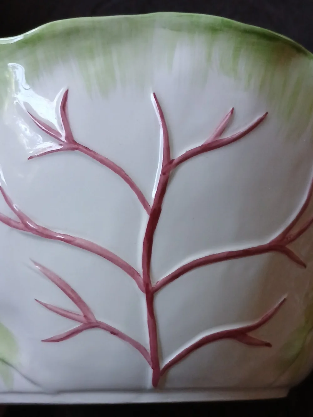 The Haldon Group Vintage White Cabbage Bowl 1988